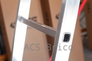 Escalera Aluminio Elite 3x12 - 3,44+3,44+3,44 M - 73-90-73x25mm