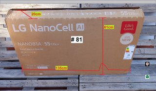 Caja TV 55" lg