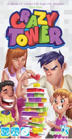 Juego de mesa Crazy Tower