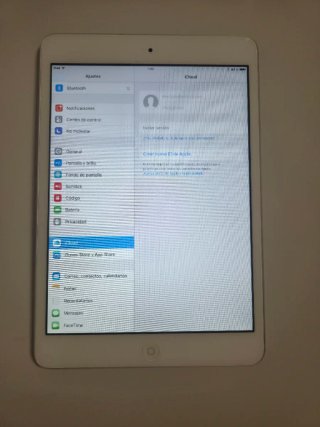 Apple iPad Mini A1432 Plata/Blanco
