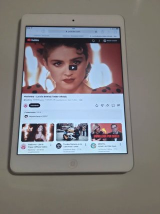 Apple iPad Mini A1432 Plata/Blanco