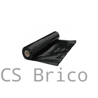 Plástico Negro Agricultura Obra G600 - 1/4 - 6X85 Metros