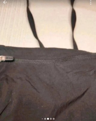 Pantalón de correr mujer negro