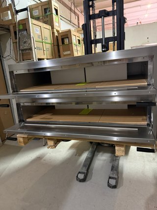 HORNO ELECTRICO PARA 9+9 PIZZAS DE 35 CM