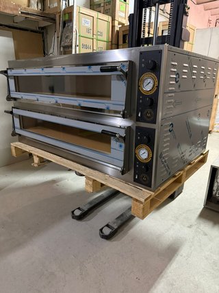 HORNO ELECTRICO PARA 9+9 PIZZAS DE 35 CM