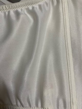Bustier blanco sin tirantes