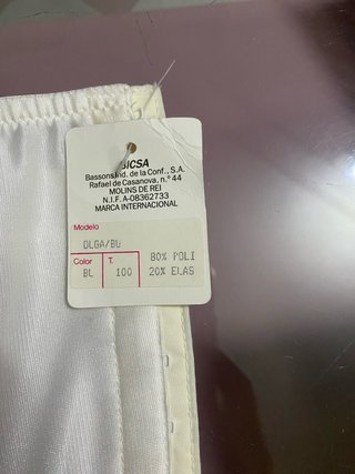 Bustier blanco sin tirantes