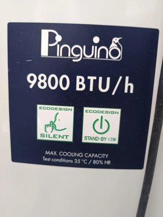 Aire Acondicionado Portátil DeLonghi Pinguino 9800