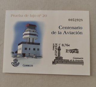 SELLOS DE ESPAÑA AÑO 2003 PRUEBA OFICIAL NÚM. 82