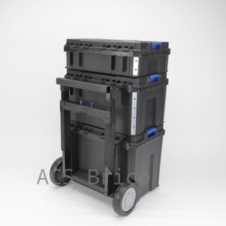 Conjunto Modular 3 Cajas Herramientas Alyco 129620