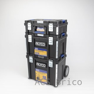 Conjunto Modular 3 Cajas Herramientas Alyco 129620