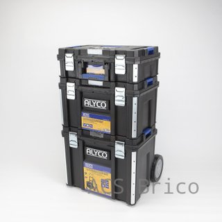 Conjunto Modular 3 Cajas Herramientas Alyco 129620