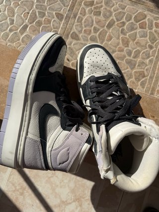 Zapatillas Nike Jordan Morado Blanco