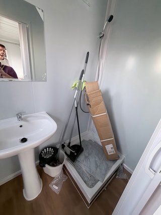Módulo/Caseta de obra prefabricada