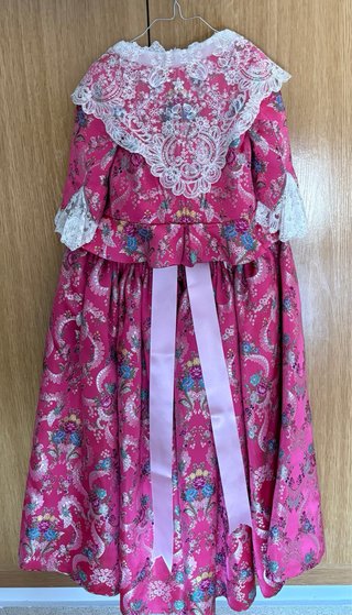 Traje de Fallera Niña Completo (7-8-9 años)