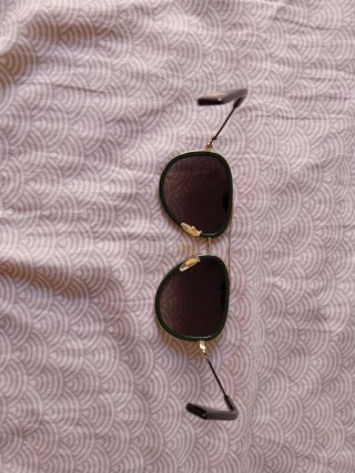 Gafas de sol Gucci Aviador Verde y Rojo