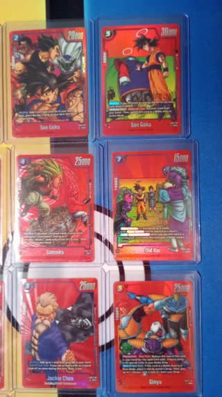 Lote Cartas Manga Dragon Ball Fusion World