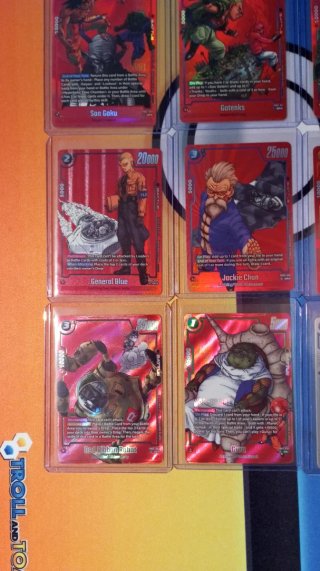 Lote Cartas Manga Dragon Ball Fusion World