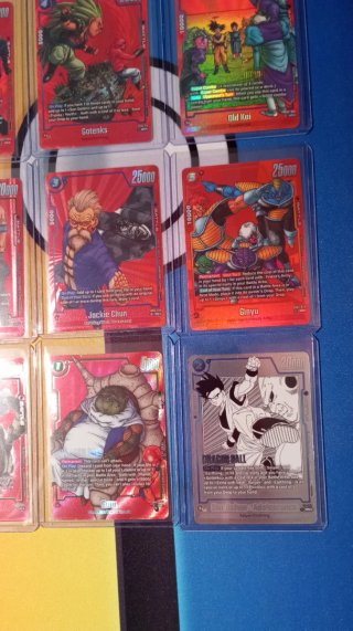 Lote Cartas Manga Dragon Ball Fusion World