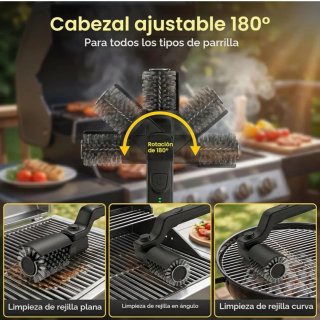 Cepillo Eléctrico Barbacoa Batería