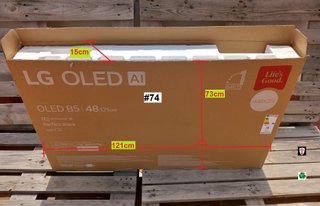 Caja TV 48" lg
