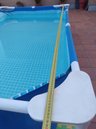Pack completo: Piscina Intex 2.60m + Filtro Arena