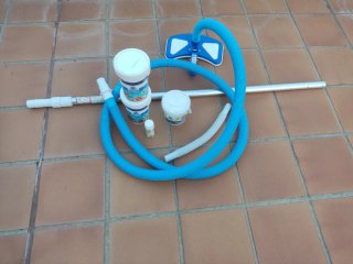 Pack completo: Piscina Intex 2.60m + Filtro Arena