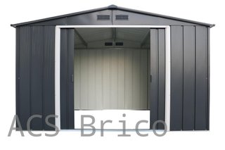 Caseta Metálica Eco Gandia 233x322x196 cm - Duramax