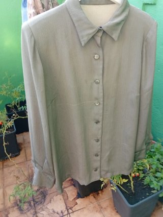 Camisa/Blusa Señora Verde Oliva