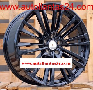 8808 JUEGO DE 4 LLANTAS SKODA BLACK METAL r991219