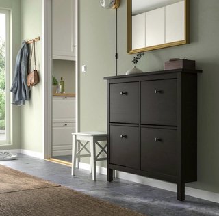 Zapatero IKEA HEMNES 4 compartimentos