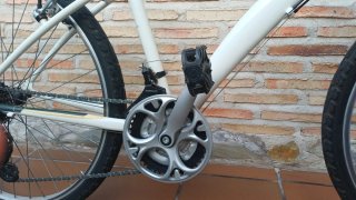 Bicicleta 26 Btwin Blanca