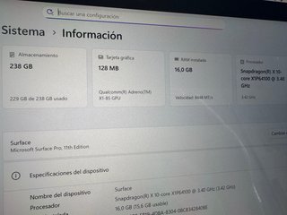 Surface Pro 11 256GB 16GB RAM