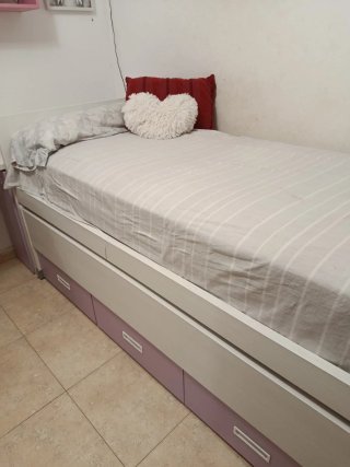 Cama nido con cajones