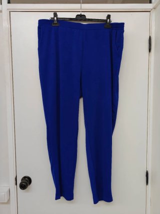 Pantalón de punto azul