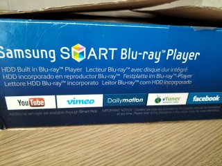 Reproductor Blu-ray 3D Samsung con HDD