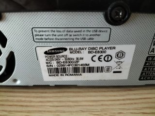 Reproductor Blu-ray 3D Samsung con HDD