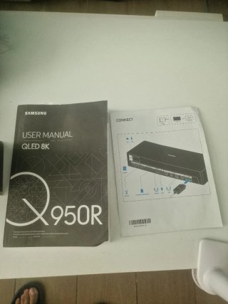 Televisor Samsung, QLED, 8K  75", modelo Q950R