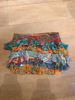 Zara Rojo Estampado Talla M