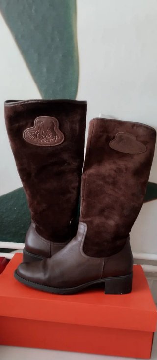 Botas altas piel mujer Talla 37