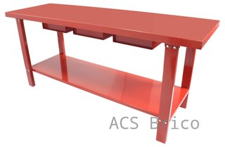 Banco Mesa Trabajo Metal 2000x640 mm - 65260 - Mader