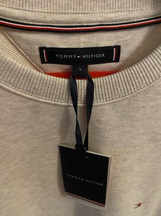 Sudadera Tommy Hilfiger Beige Talla L