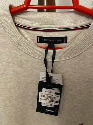 Sudadera Tommy Hilfiger Beige Talla L