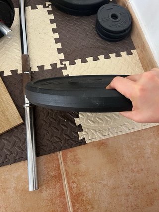 Disco de pesa 20kg hierro