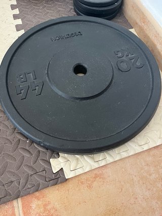 Disco de pesa 20kg hierro