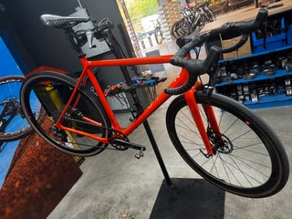 Bicicleta Gravel Open Up Naranja