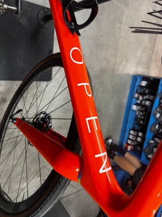 Bicicleta Gravel Open Up Naranja