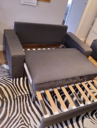 Sofá Cama Kivik 2 Plazas Gris