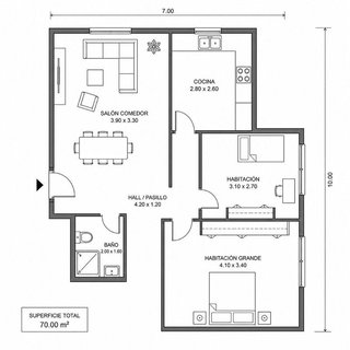 Piso en venta en San Blas - Santo Domigo en Alicante