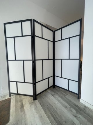 Biombo separador de ambientes moderno